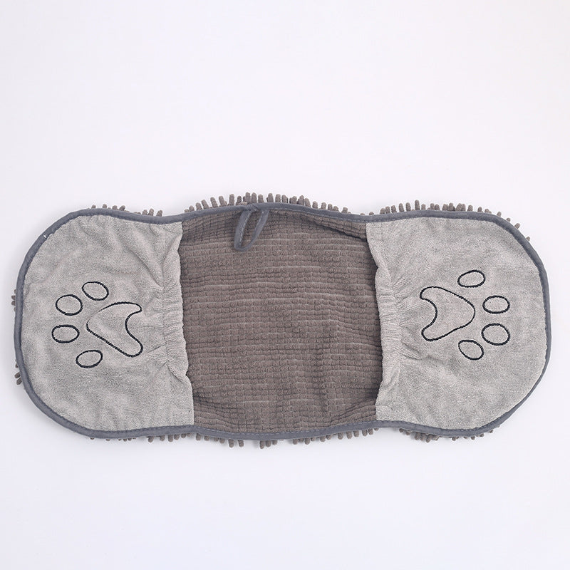 The Ultimate Chenille Pet Bath Towel for Quick Drying
